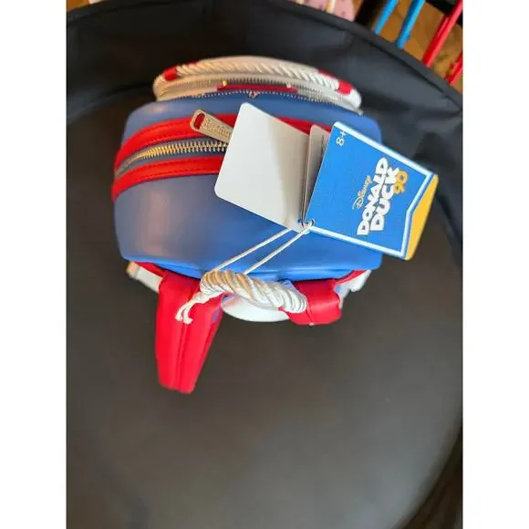 Disney's Donald Duck Sailor Lifesaver Loungefly Backpack, BNWT